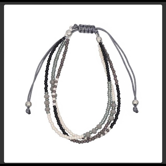 2/$8 Gray adjustable bracelet - Picture 2 of 3